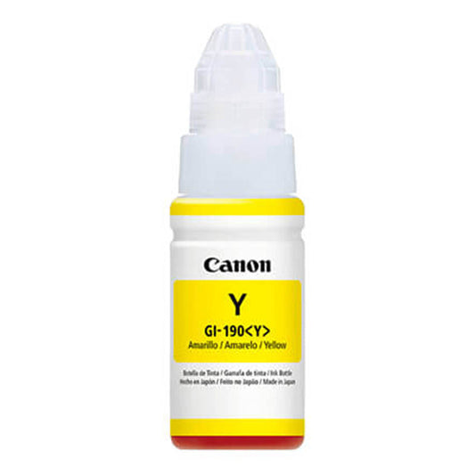 Tinta GI-190 Para Impresora Canon Amarillo
