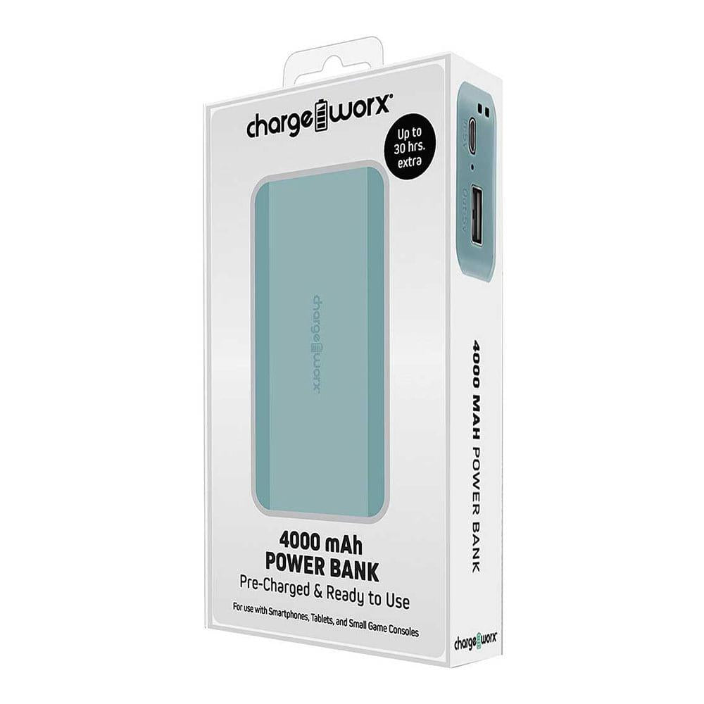 Batería Portátil Chargeworx de 4000 mAh