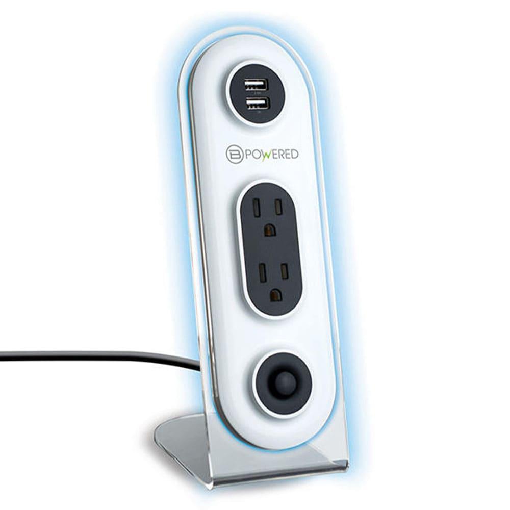 Cargador Con Luz Bytech de 4 Puertos