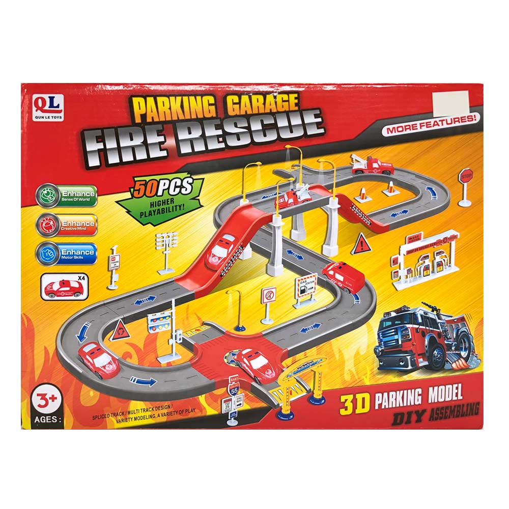 Estacionamiento de Carro Star Toys 50 Piezas - Surtido