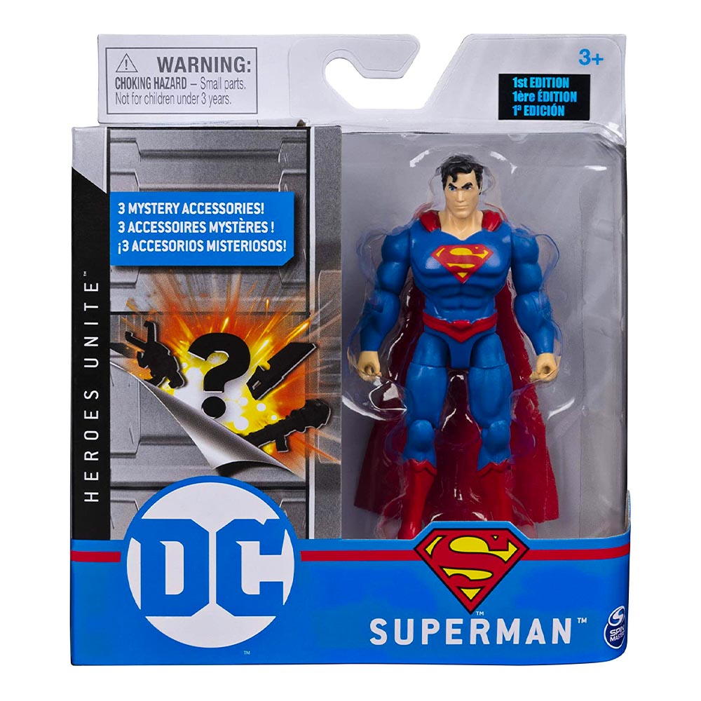 Figura de Acción Dc Universe Con Accesorios de 4" - Surtido