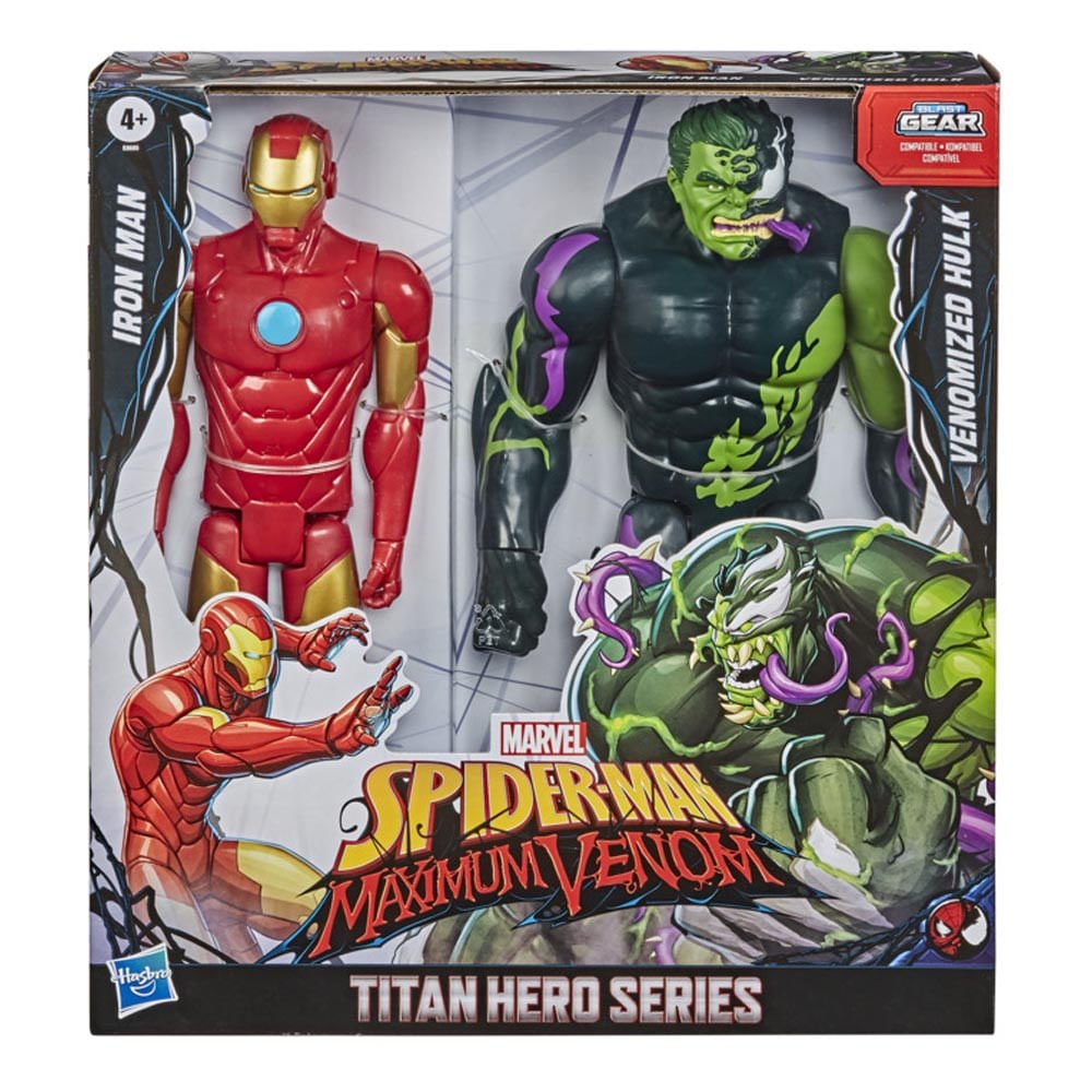 Figuras de Acción Titan Hero Series Avengers 2 Piezas