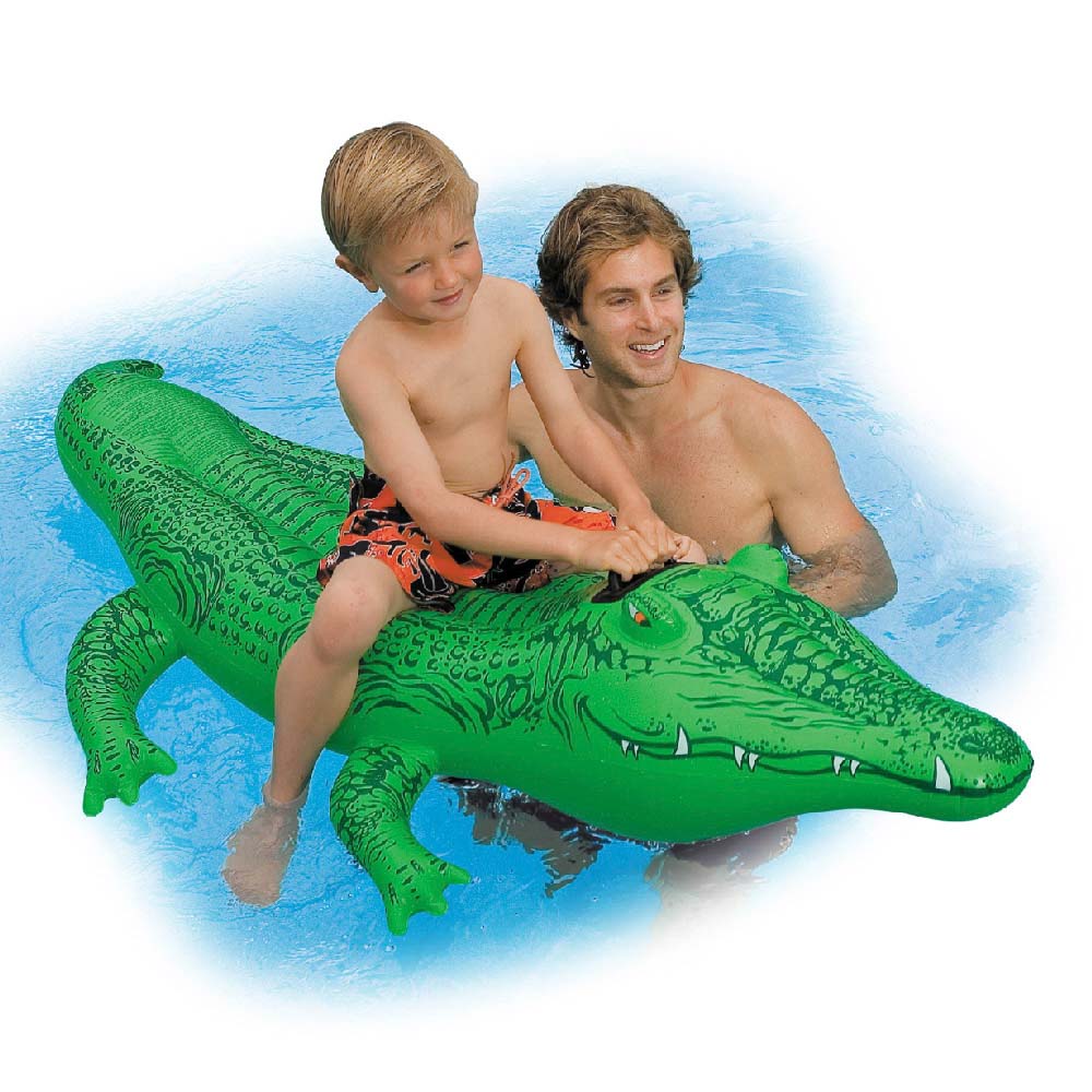 Flotador Inflable Intex Cocodrilo Acuático