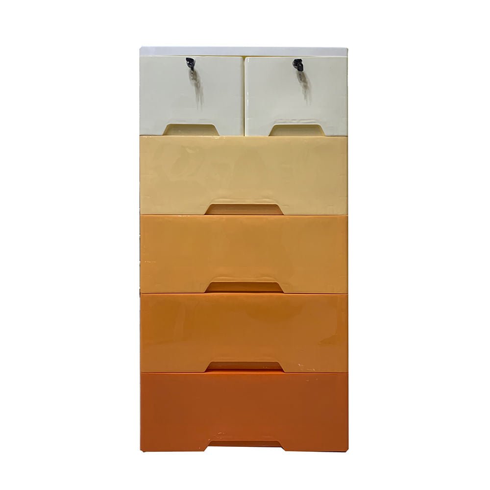Gavetero de 5 Niveles Elements Furniture 6 Gavetas Plástico