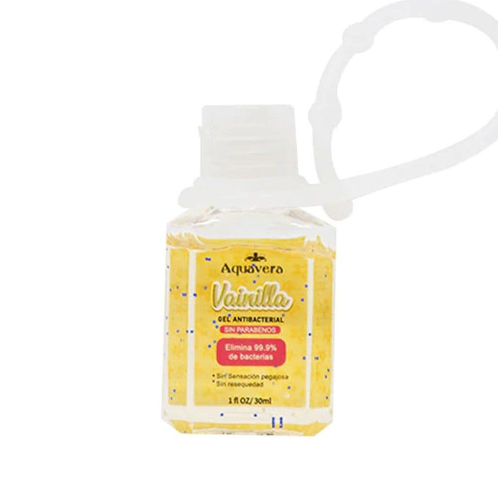 Gel Antibacterial Aquavera de Vainilla 30 ml