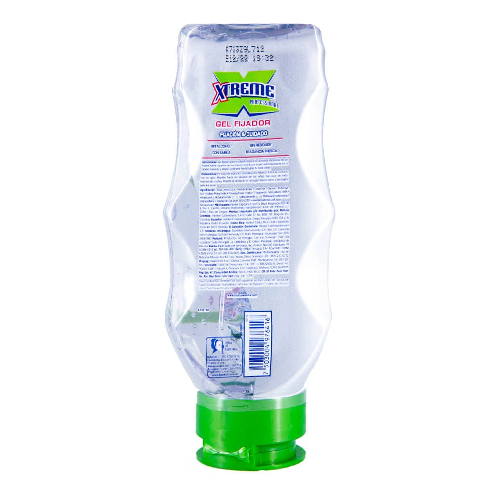 Gel Fijador Para Cabello Xtreme 260 g