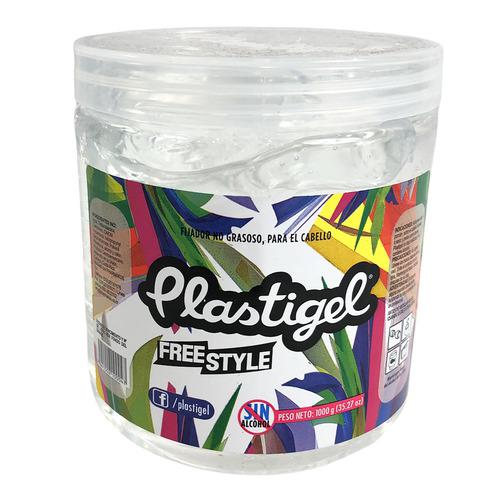 Gel Para Caballero Plastigel Free Style 1000 g