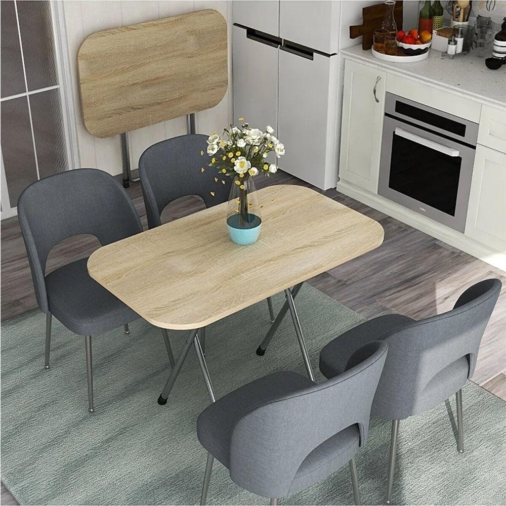 Mesa Plegable Okuyan Masa Sofra 60 cm x 80 cm - Surtido