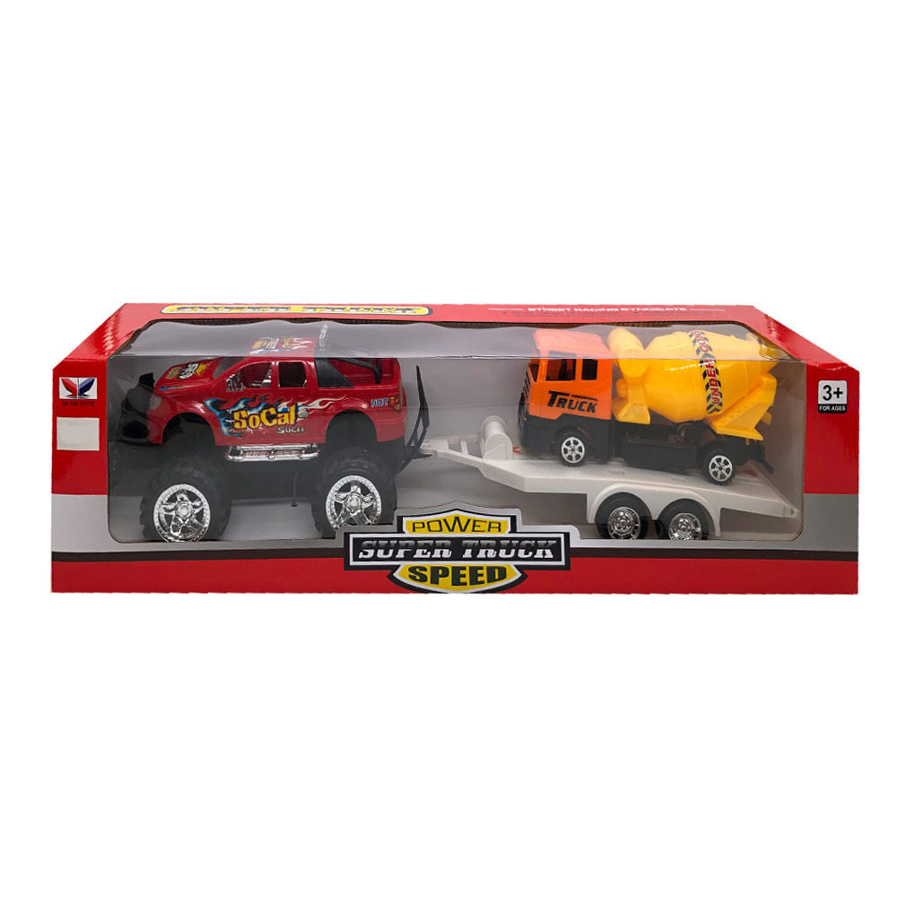 Camioneta Trailer Star Toys Con Volquete - Surtido