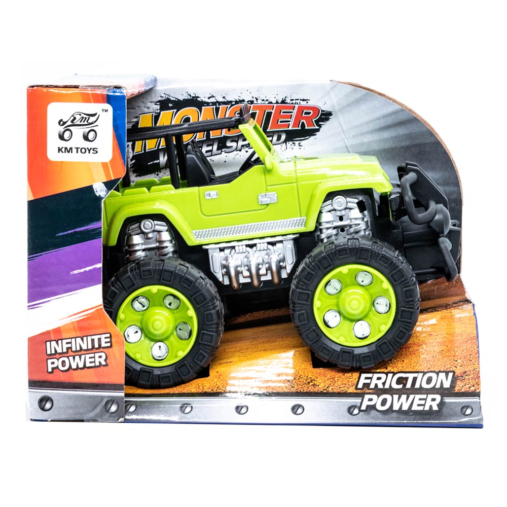 Camioneta Jeep de Fricción