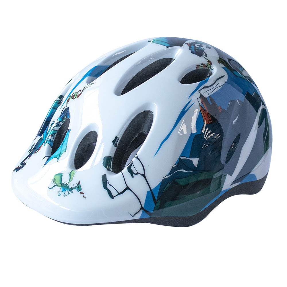 Casco GF kid Blanco Montaña Talla S