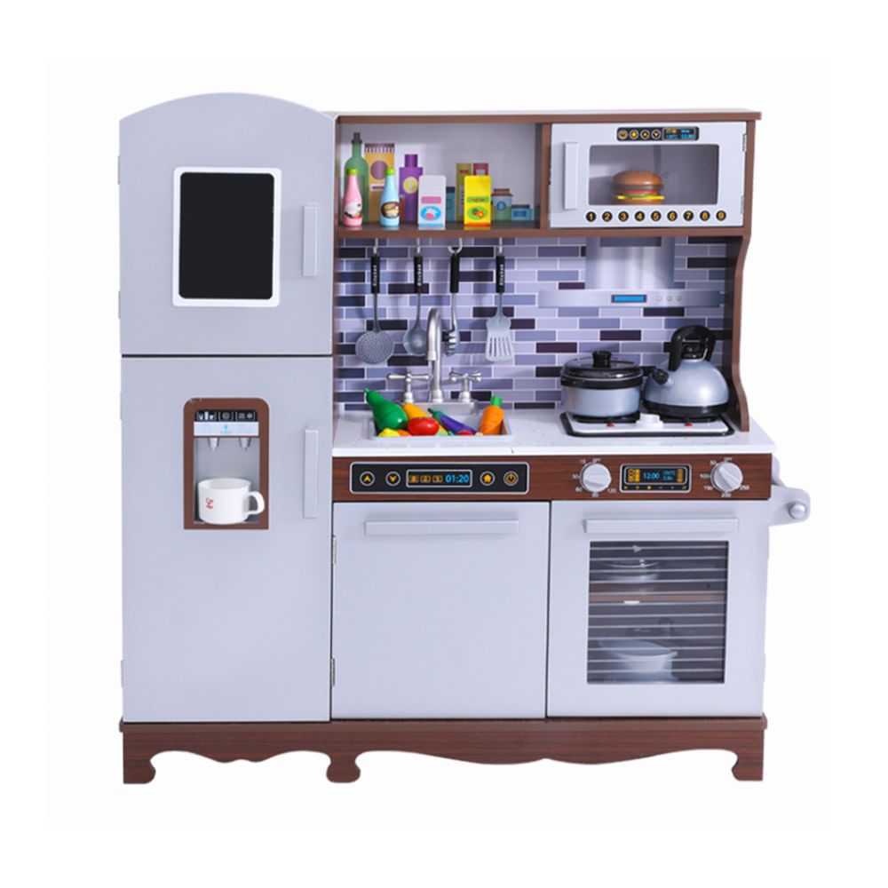 Cocina de Madera Clásica Star Toys Con Luces y Sonidos 102 cm x 92 cm x 29.5 cm