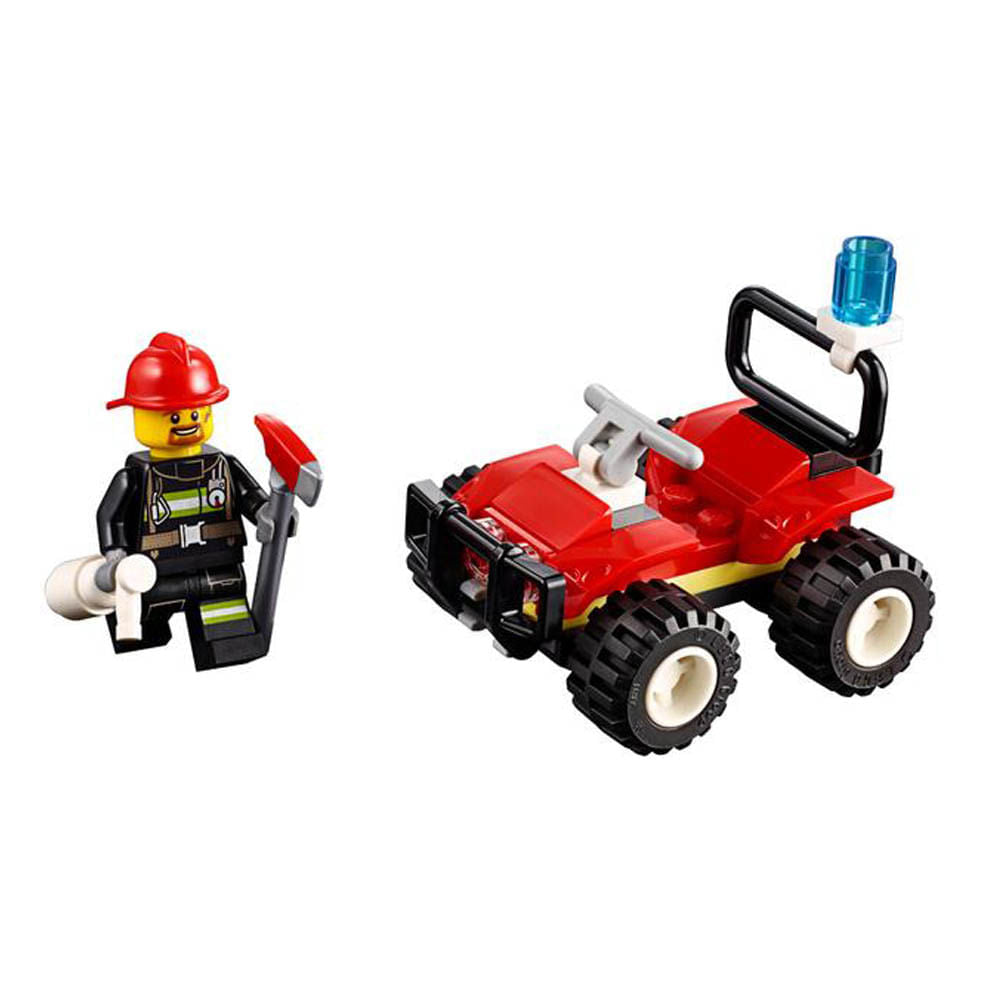 Bloques LEGO® City Cuatrimoto de Bomberos Fire ATV en Bolsa