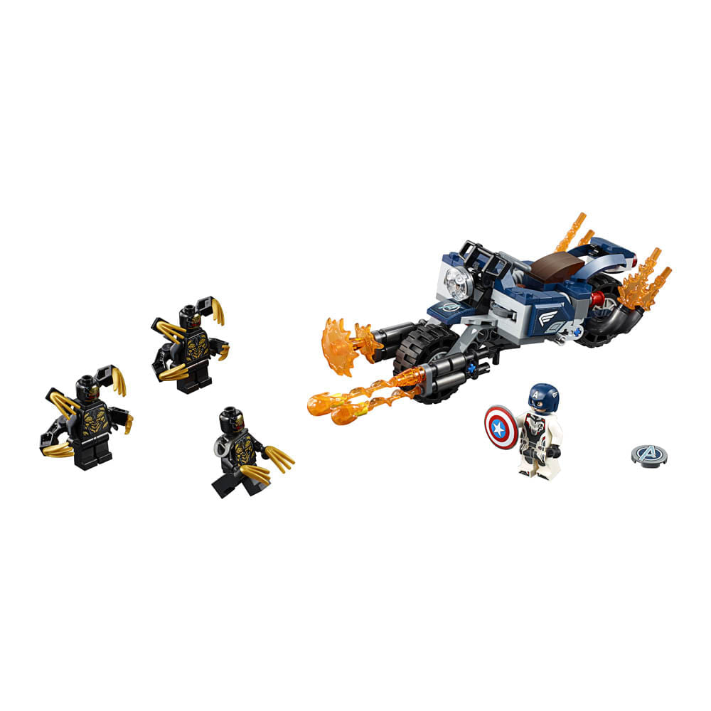 Bloques LEGO® Capitán América Ataque de los Outriders