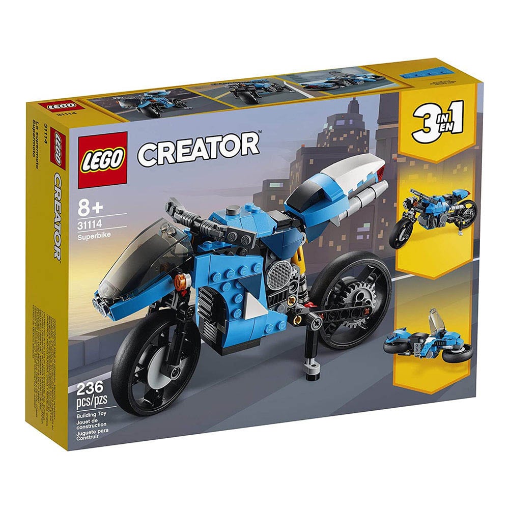 Lego Creador Super Moto 236 piezas