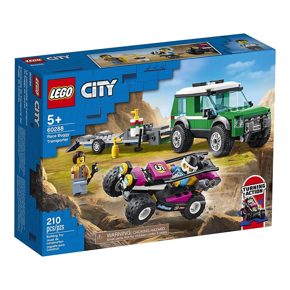 Lego Camioneta de Trasporte De Buggy De Carreras 210 piezas