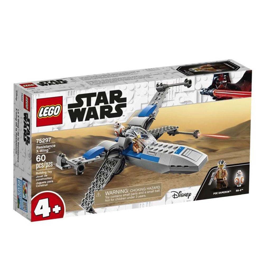Lego X Wing de la Resistencia Star Wars 60 piezas