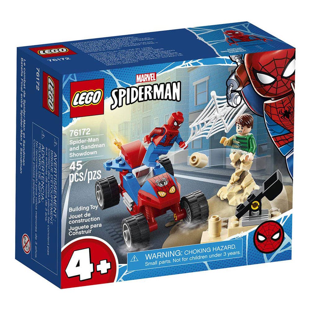 Sandman Spiderman Lego Juego Lego SpiderMan Vs SandMan Super