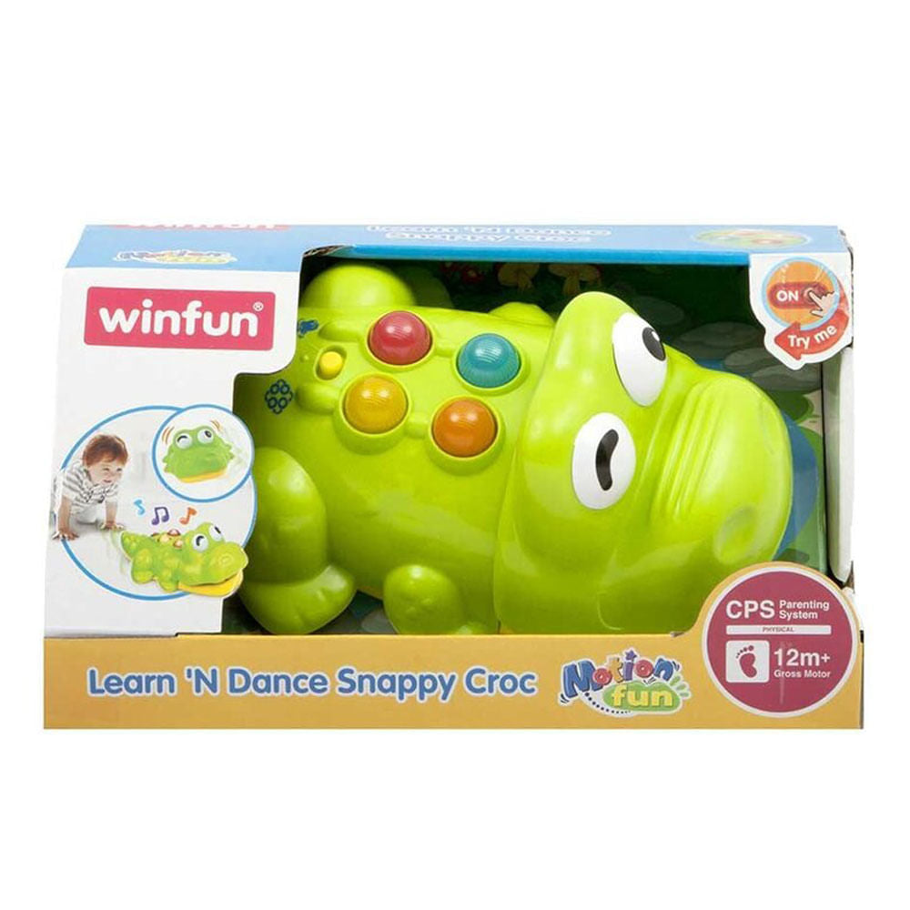 Cocodrilo Bailarín Learn Snappy Winfun