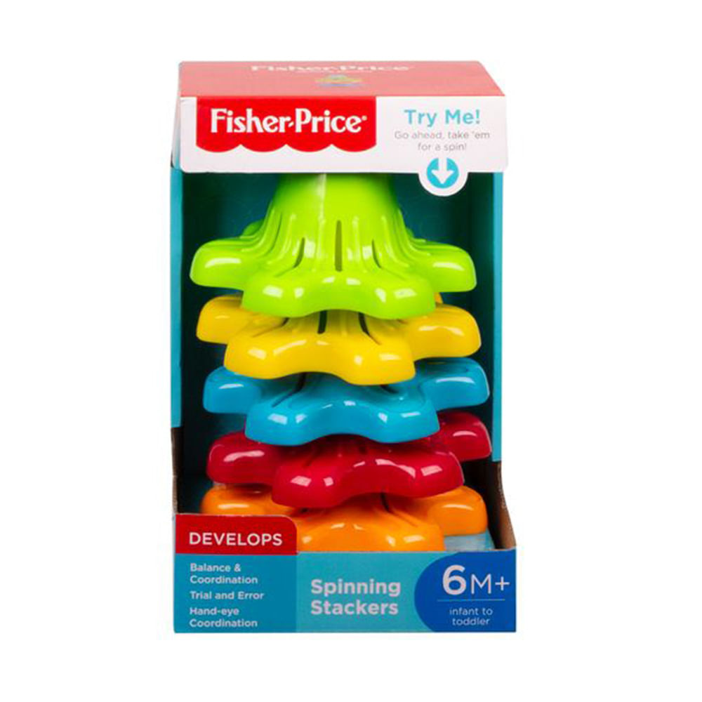 Pirámide Fisher Price Bloques Giratorios