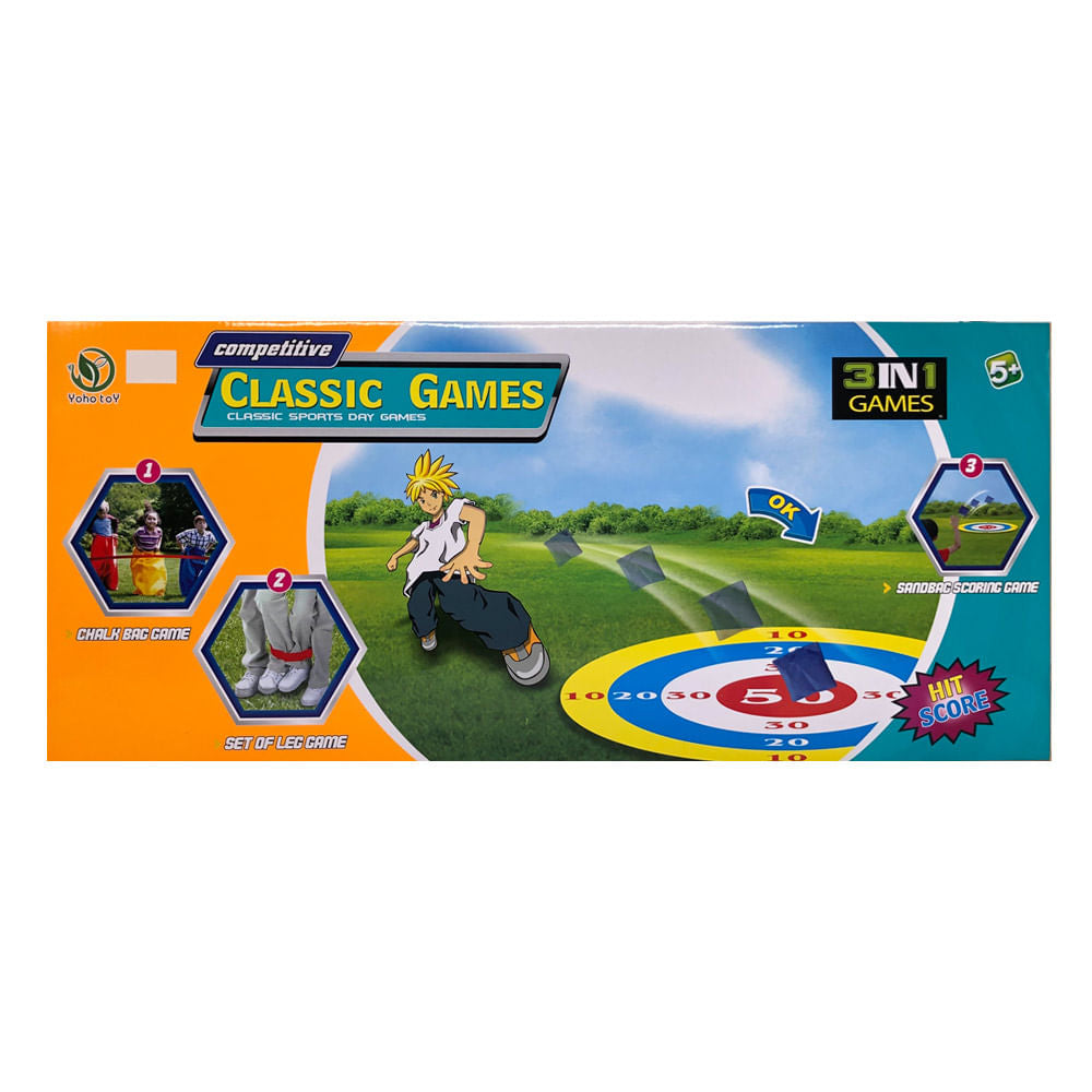 Juego de Competencias Clásico Star Toys 3 en 1
