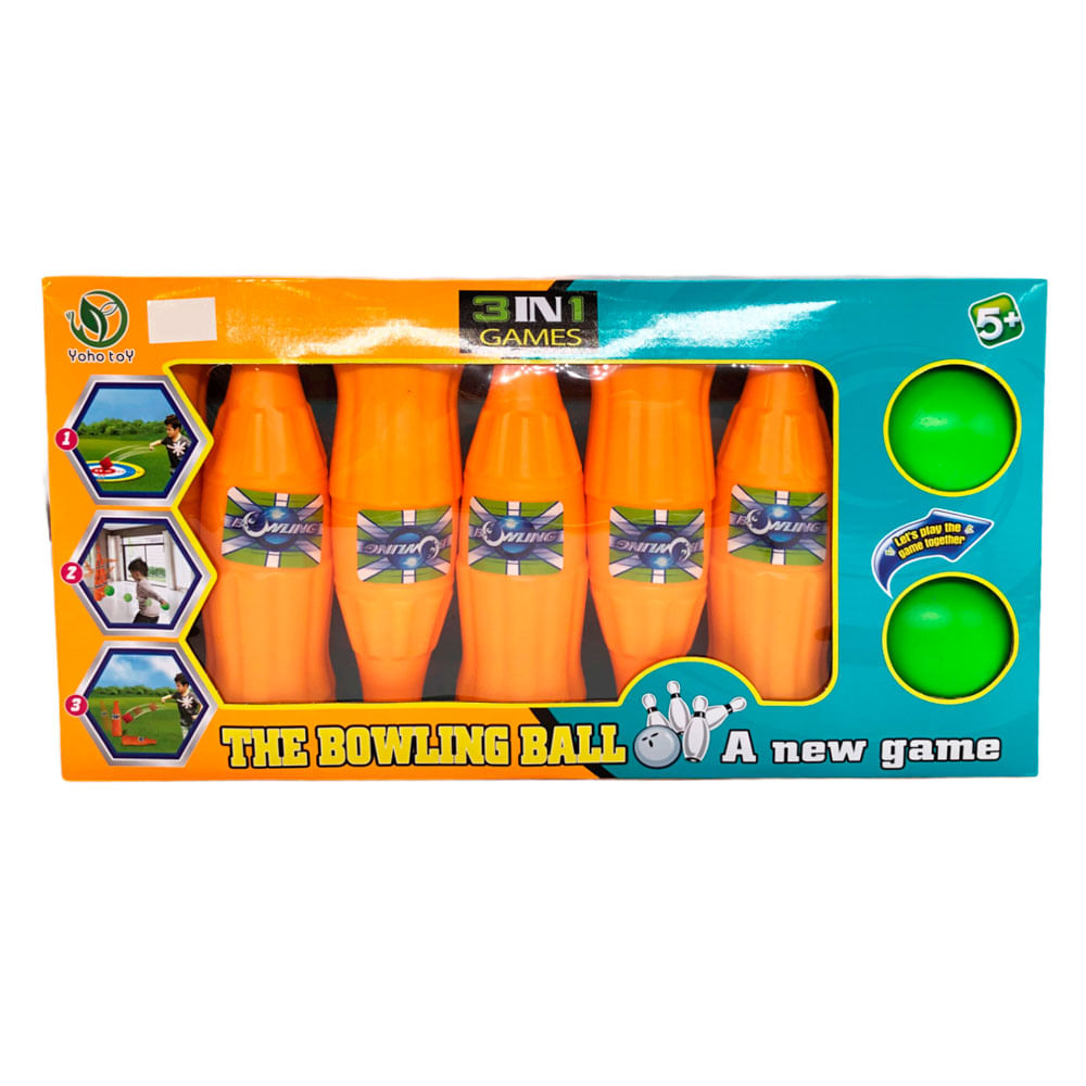 Juego de Bolos Star Toys 3 en 1