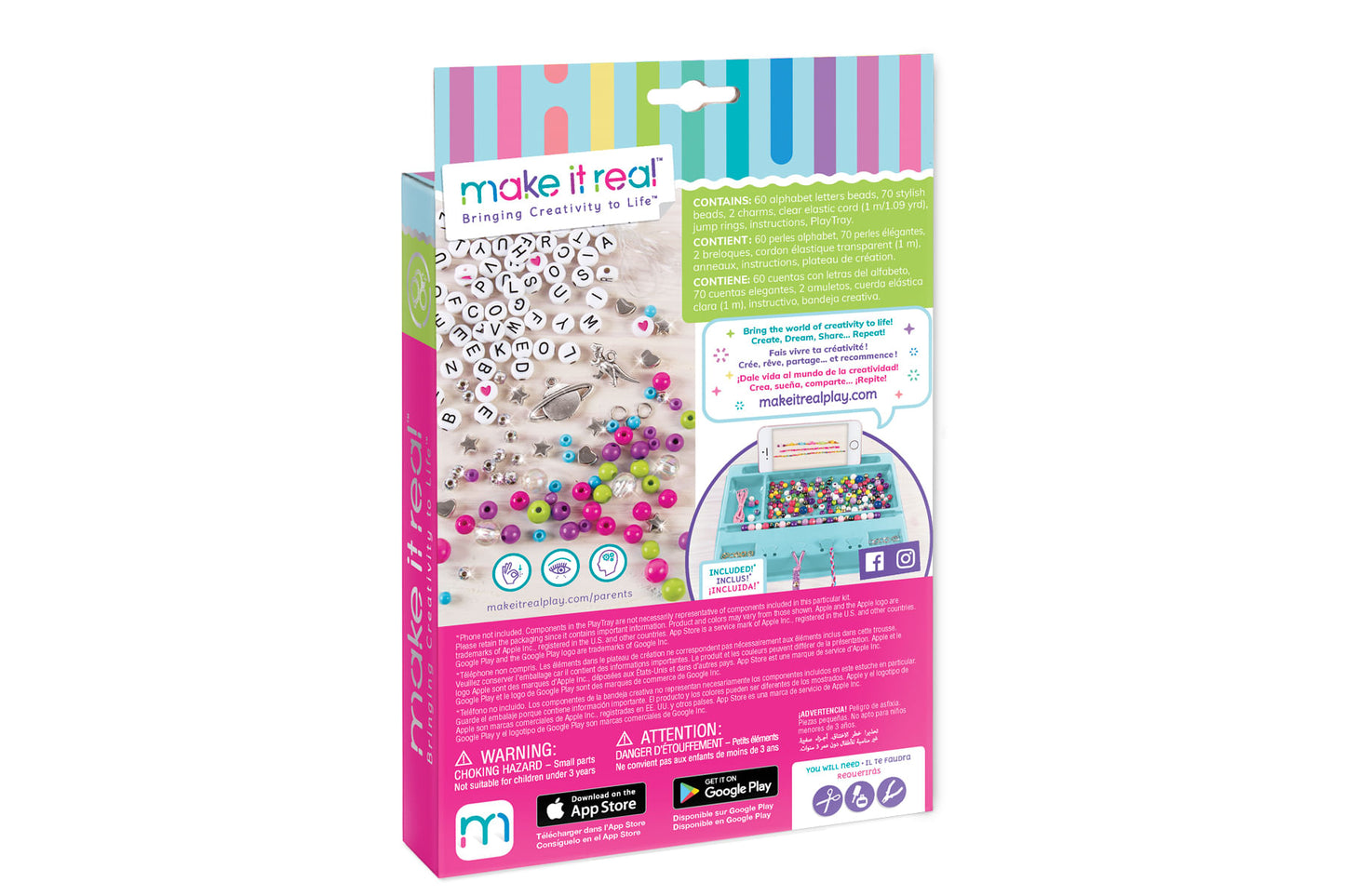 Set de Creacion de Brazaletes Make it Real