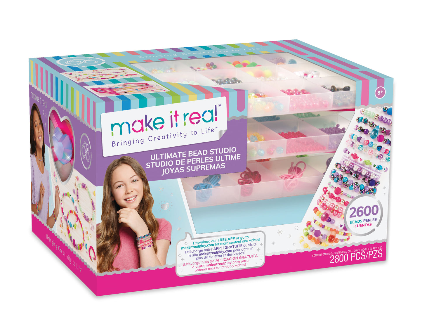 Set de Creacion de Brazaletes Make it Real