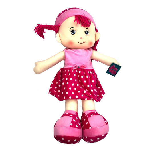 Muñeca de Trapo Star Toys Con Falda de Puntos 20"
