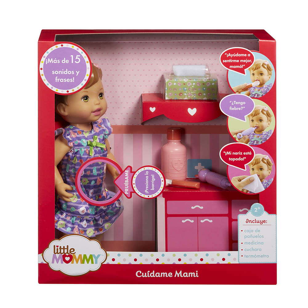 Muñeca Bebe Little Mommy Cuidame Mami