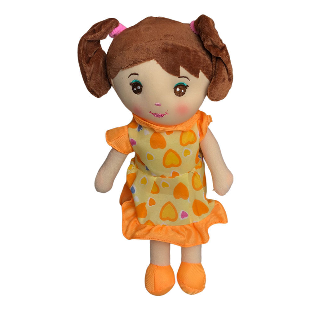 Muñeca de Trapo Star Toys Con Vestido Estampado 33 cm - Surtido
