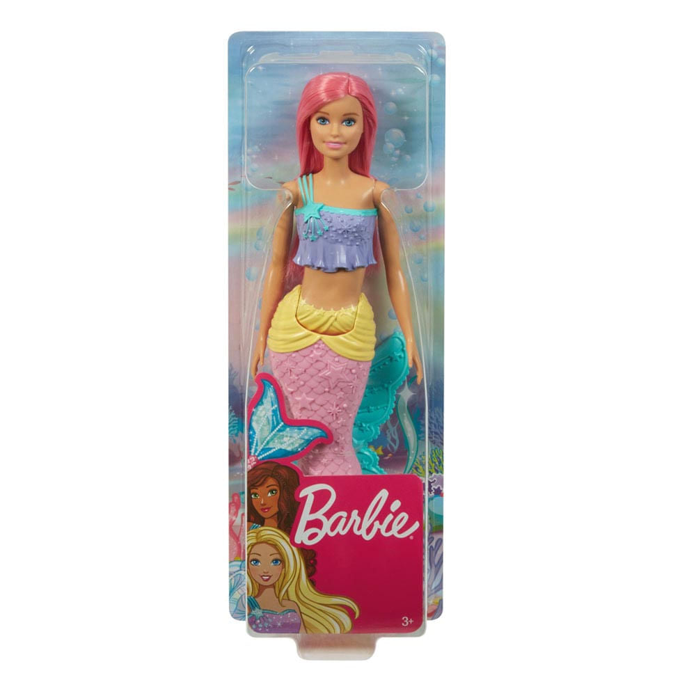 Muñeca Barbie Sirena Mágica Dreamtopia