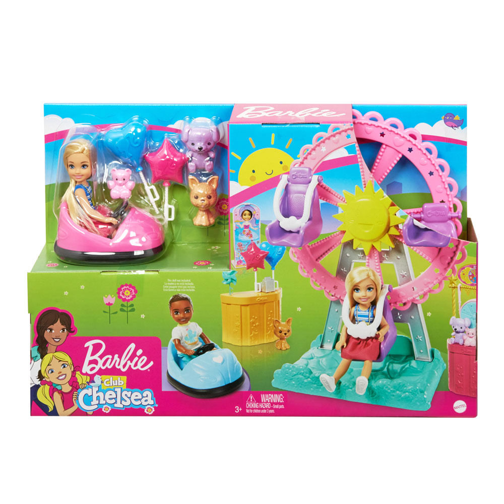 Muñeca Barbie Chelsea Con Parque de Diversiones