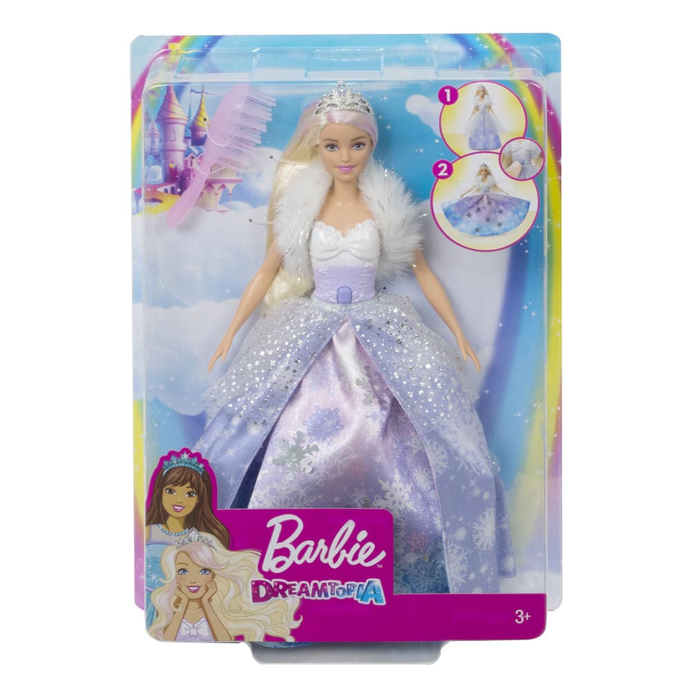 Muñeca Barbie Princesa Vestido Magico