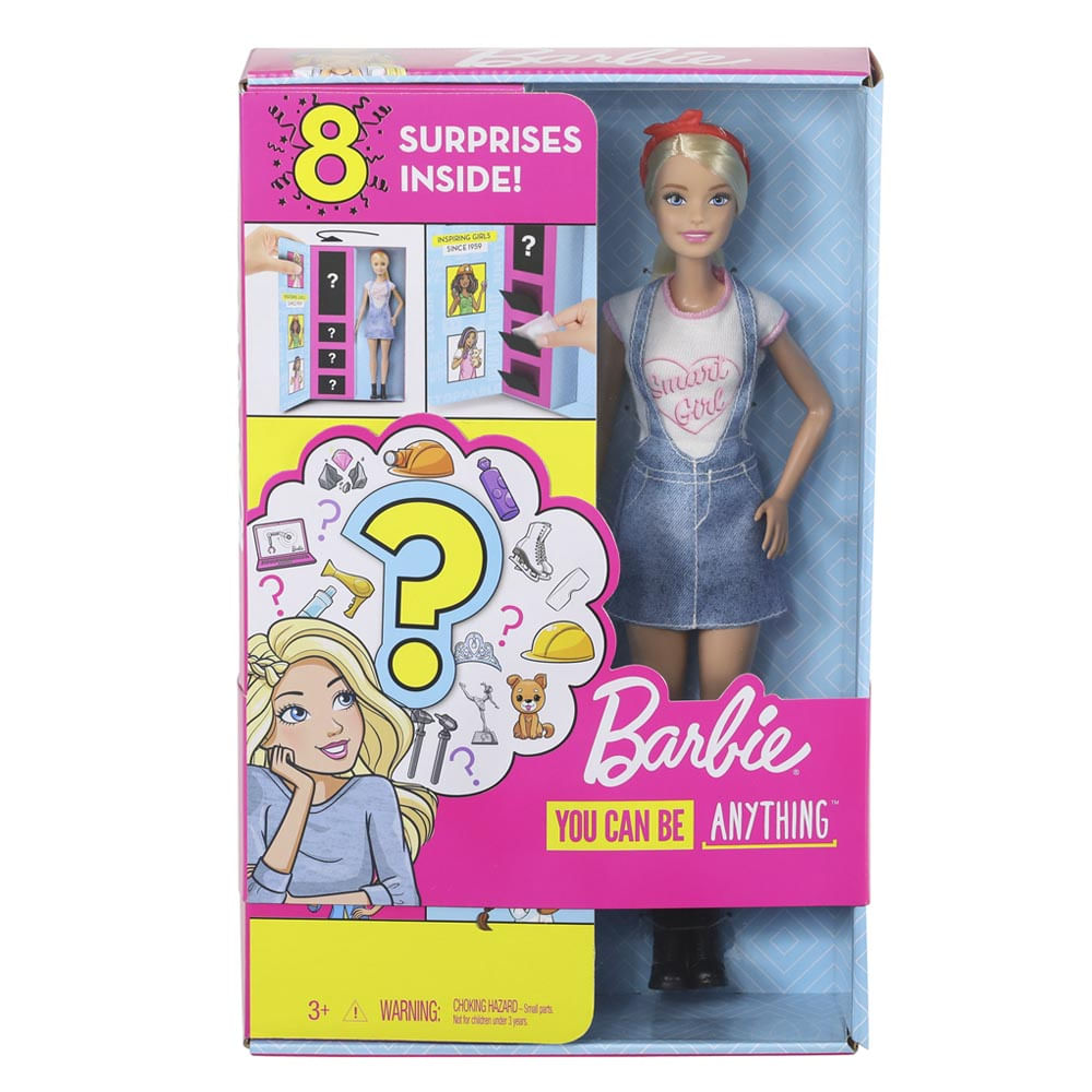 Muñeca Barbie Profesiones de Sorpresas