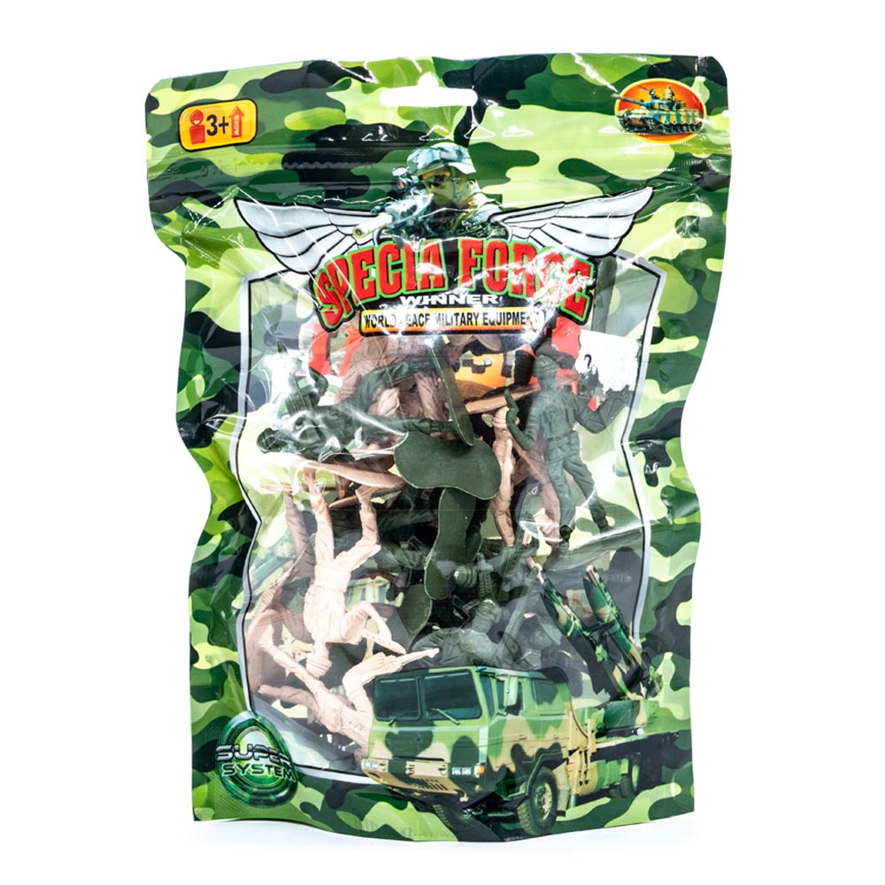 Soldaditos Militares Specia Force en Bolsa
