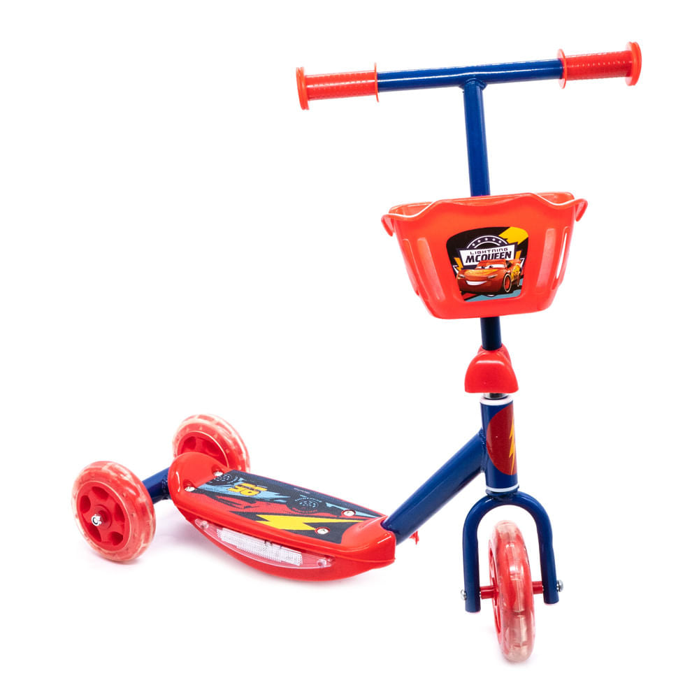 Scooter de Ruedas Cars Con Música y Luces –