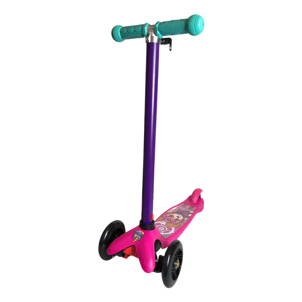 Scooter de 3 Ruedas Paw Patrol Con Luces