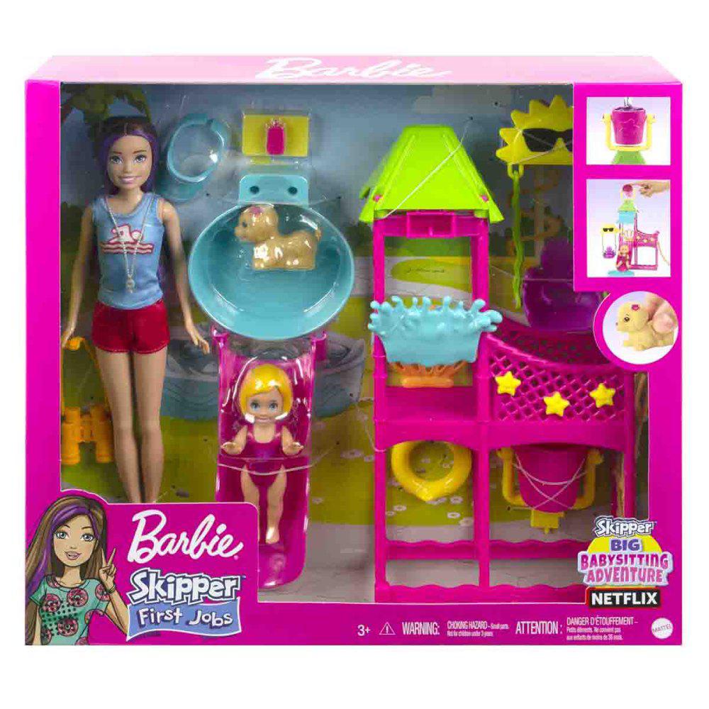 Set de Juego Barbie Parque Acuático Skipper