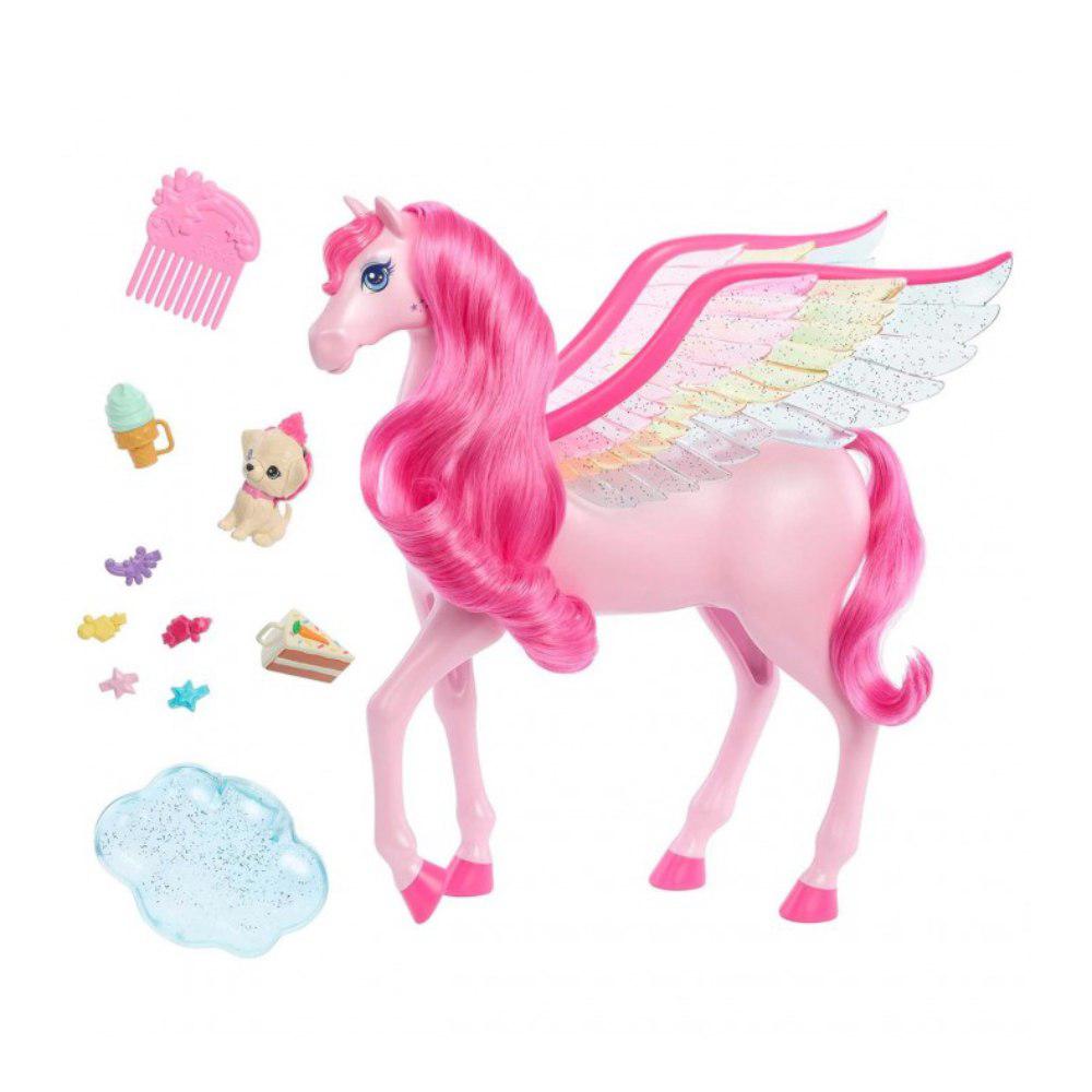 Barbie Pegasus Toque Mágico Con Accesorios