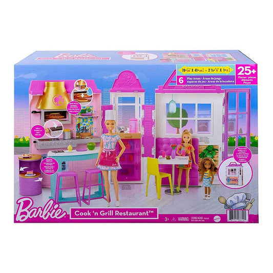 Muñeca Barbie Restaurante y Parrilla