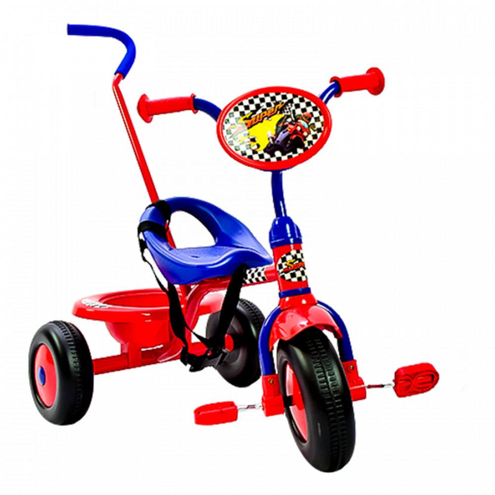 Triciclo Racer Con Guía Para Niño