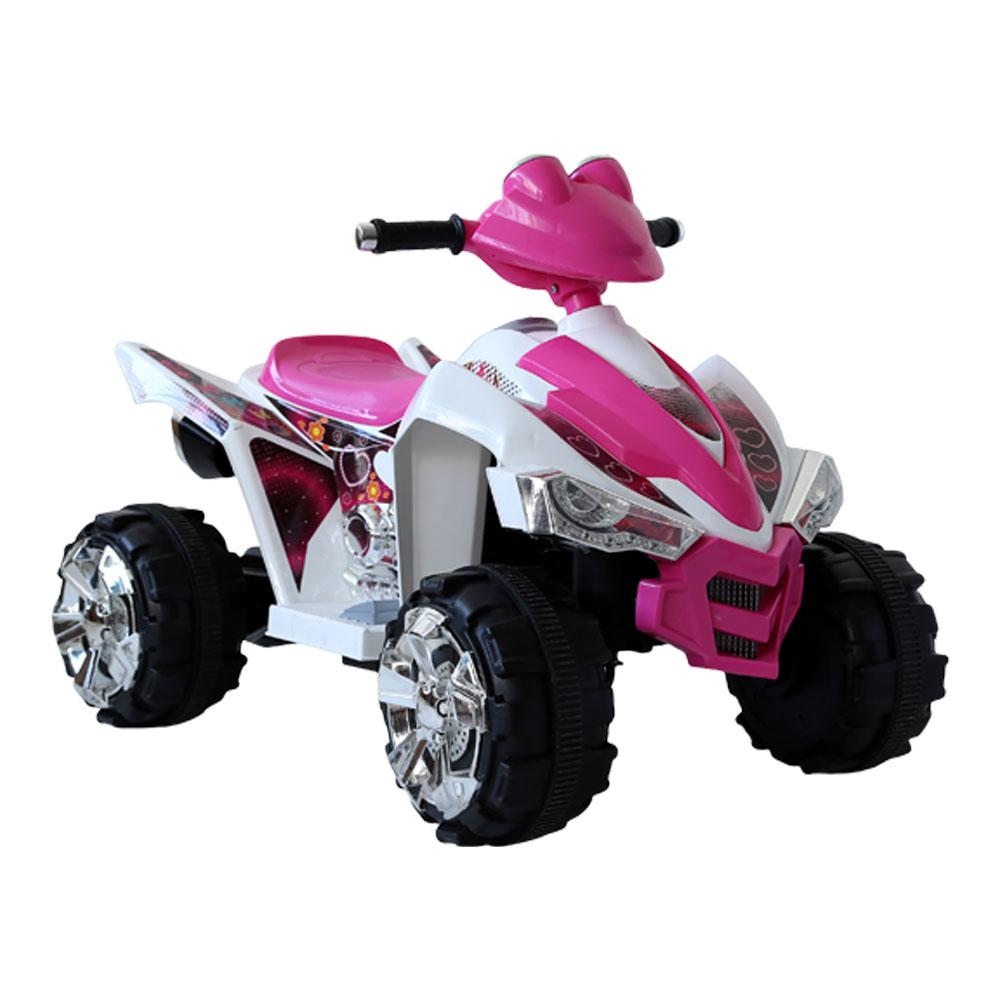 Cuatrimoto Recargable Star Toys Rosado
