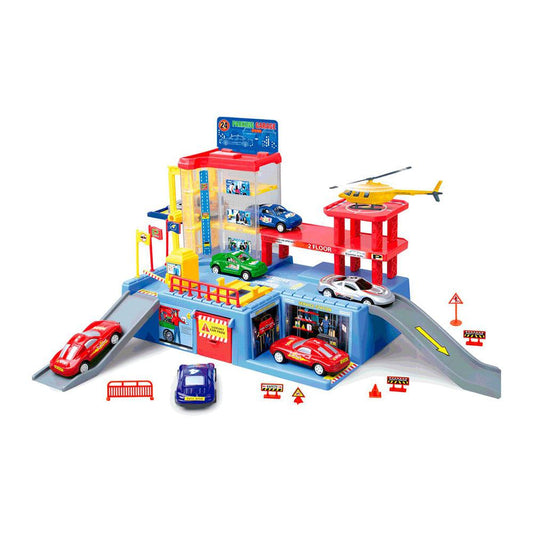 Estacionamiento City Depot Con Autos