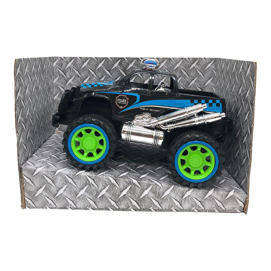 Auto Policía 4 x 4 de Fricción Weijei Inertia Toy Car - Surtido