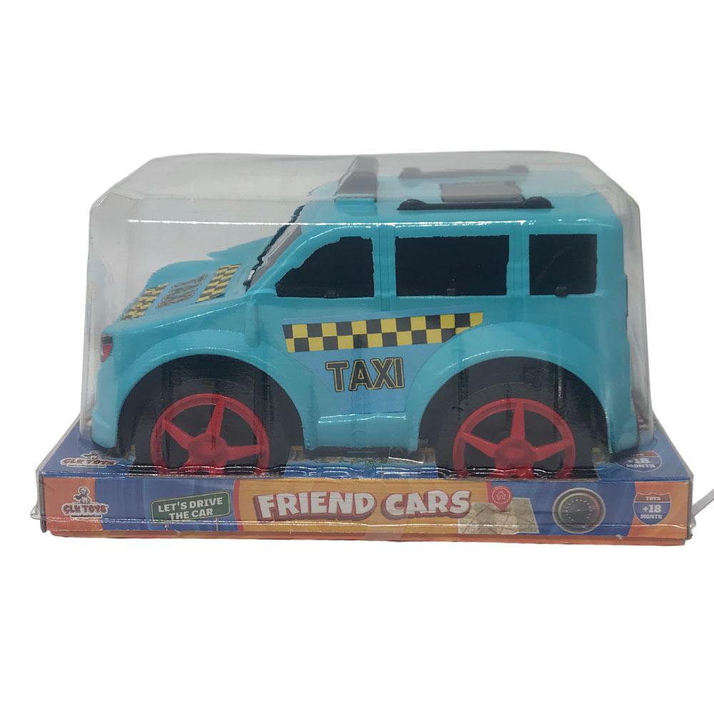 Carro Mini Taxi Clk Toys Estampado
