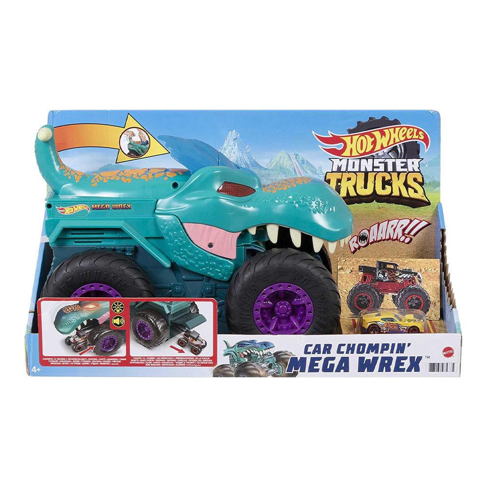 Camión Monster Trucks Hot Wheels Mega Wrex Devorador
