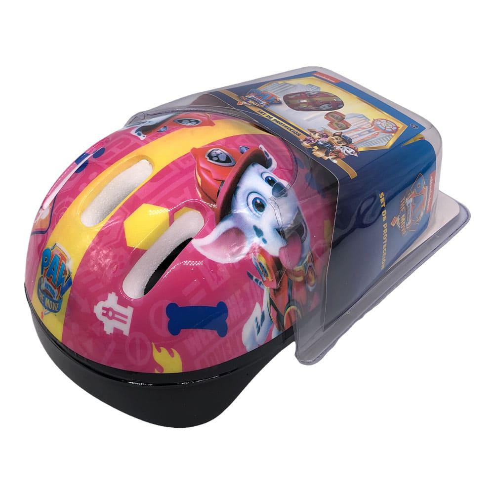 Casco y Protectores Paw Patrol 5 Piezas