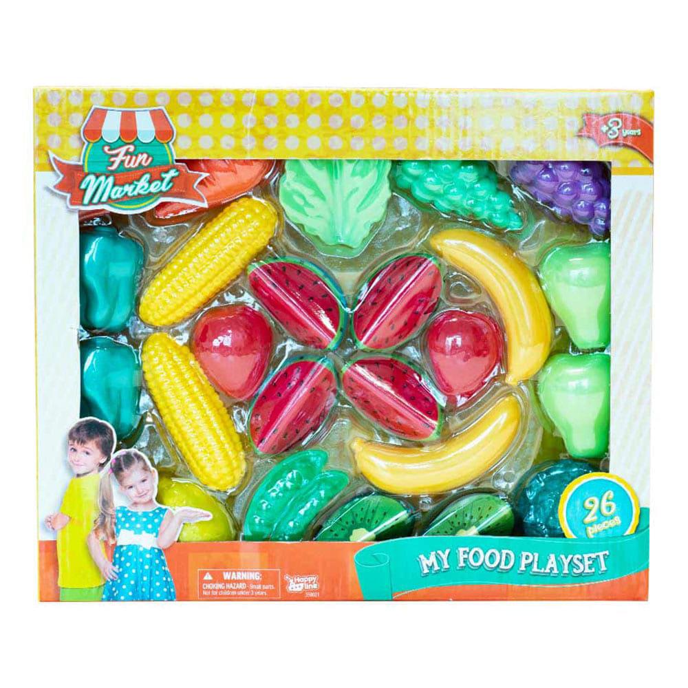 Set de Comida Fun Market 26 Piezas