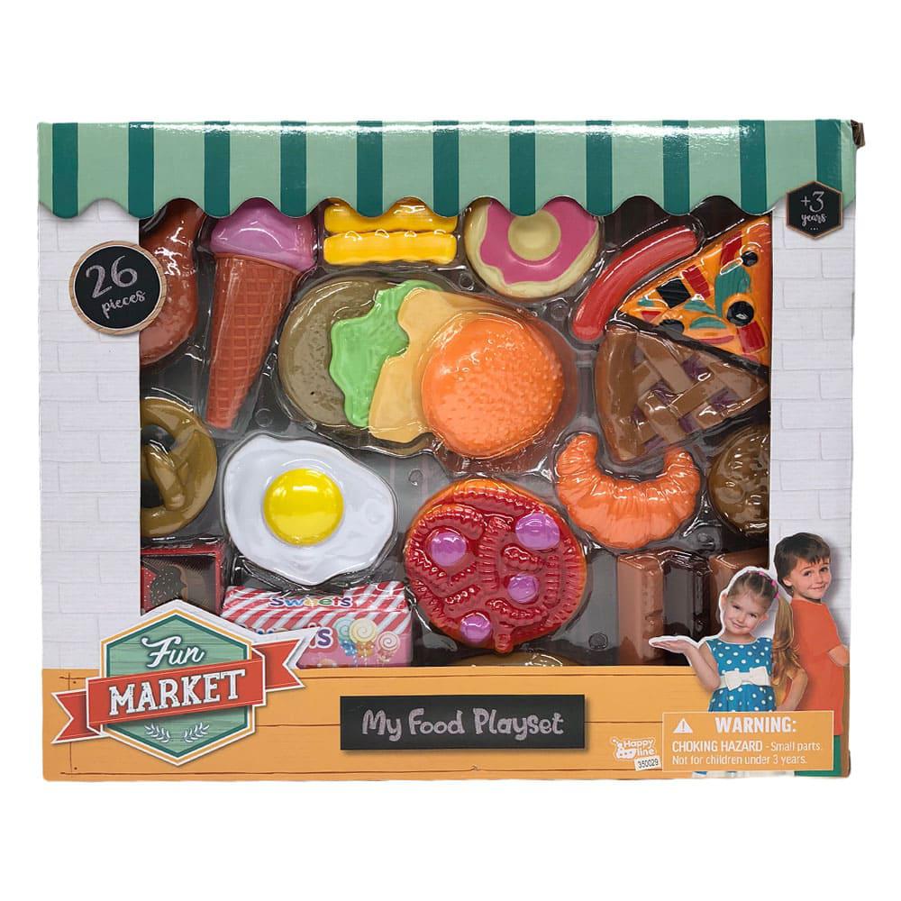 Set de Comida Fun Market 26 Piezas